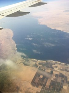 Salton Sea from Air in 2016 04