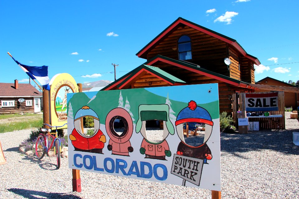 Salt Licking Goat store, Fairplay, Colorado, July 2016