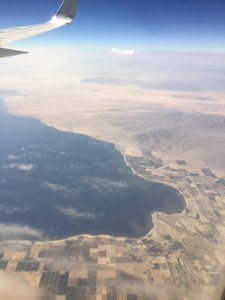 Salton Sea from Air in 2016 05