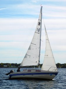 San Juan 21 sailboat Iris 3793