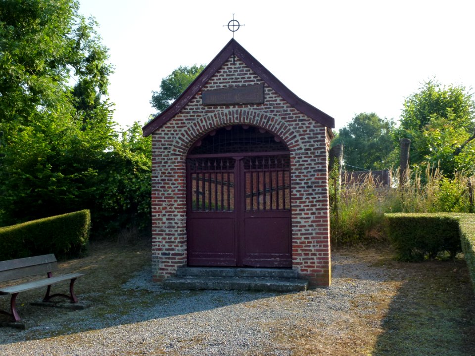 Saméon (Nord, Fr) oratoire N.D. de Grâce