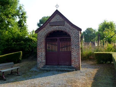 Saméon (Nord, Fr) oratoire N.D. de Grâce