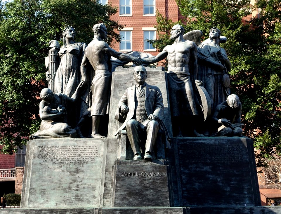 Samuel Gompers Memorial - Washington, DC - DSC06015
