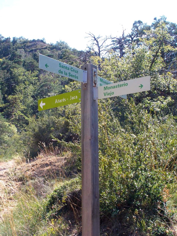 San Juan de la Peña - Sendero de montaña a Santa Cruz de la Serós 14