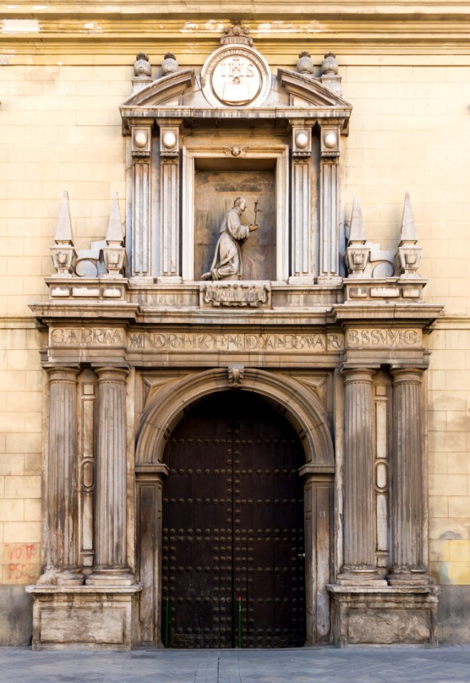 San Juan de Dios hospital entrance Granada Andalusia Spain