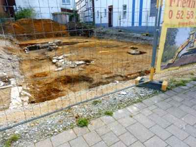 Salzkotten - Haus Jürgens - Ausgrabungen