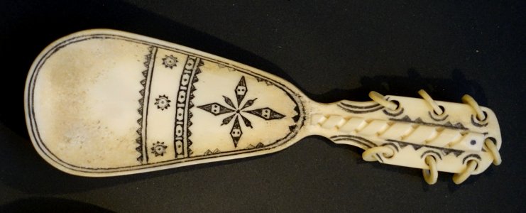 Sami spoon - Nordiska museet - Stockholm, Sweden - DSC09939a