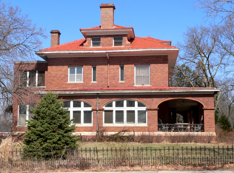 Samuel Kilpatrick house (Beatrice, Nebraska) from S 1