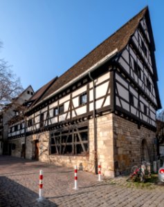 Salzstadel in Tübingen gesehen von der Madergasse 2019