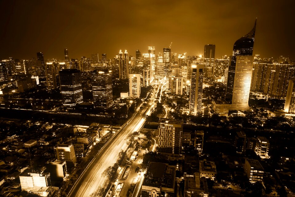Urban cityscape downtown