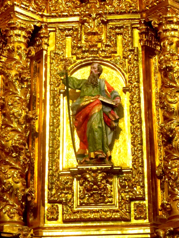 Samaniego - Iglesia de Nuestra señora de la Asunción, retablo mayor 06
