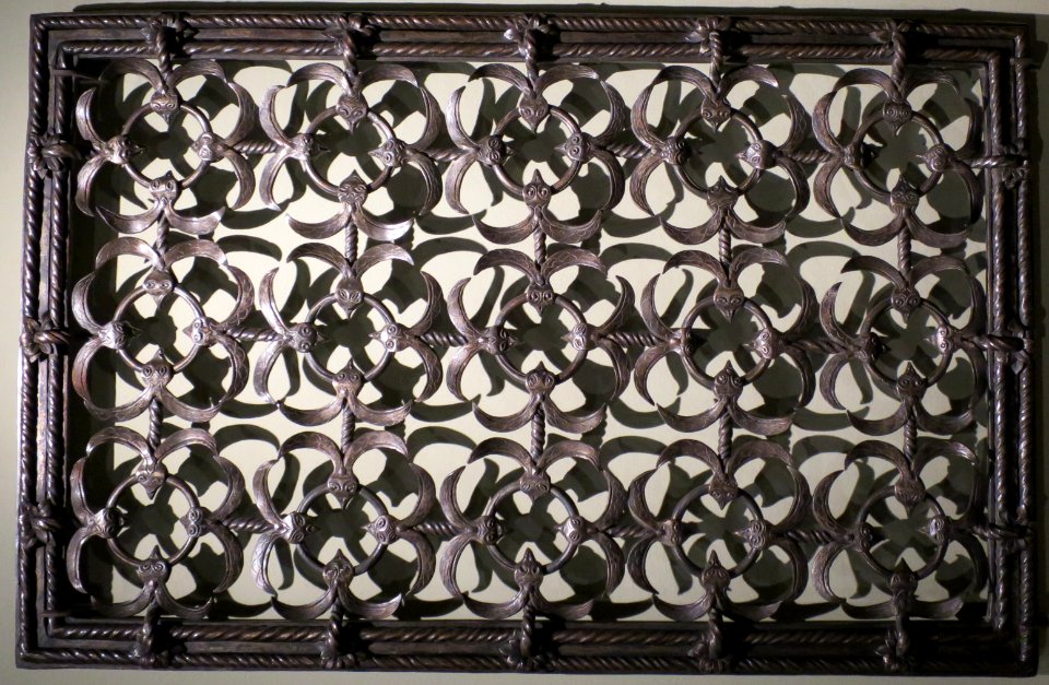 Sample grille section by Samuel Yellin, 1935, LACMA