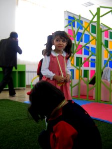 Sama Kindergarten and Elementary School - First day of Iranian new education year - for Kindergarten students and elementary school newcomers - Qods zone(town) - city of Nishapur 119