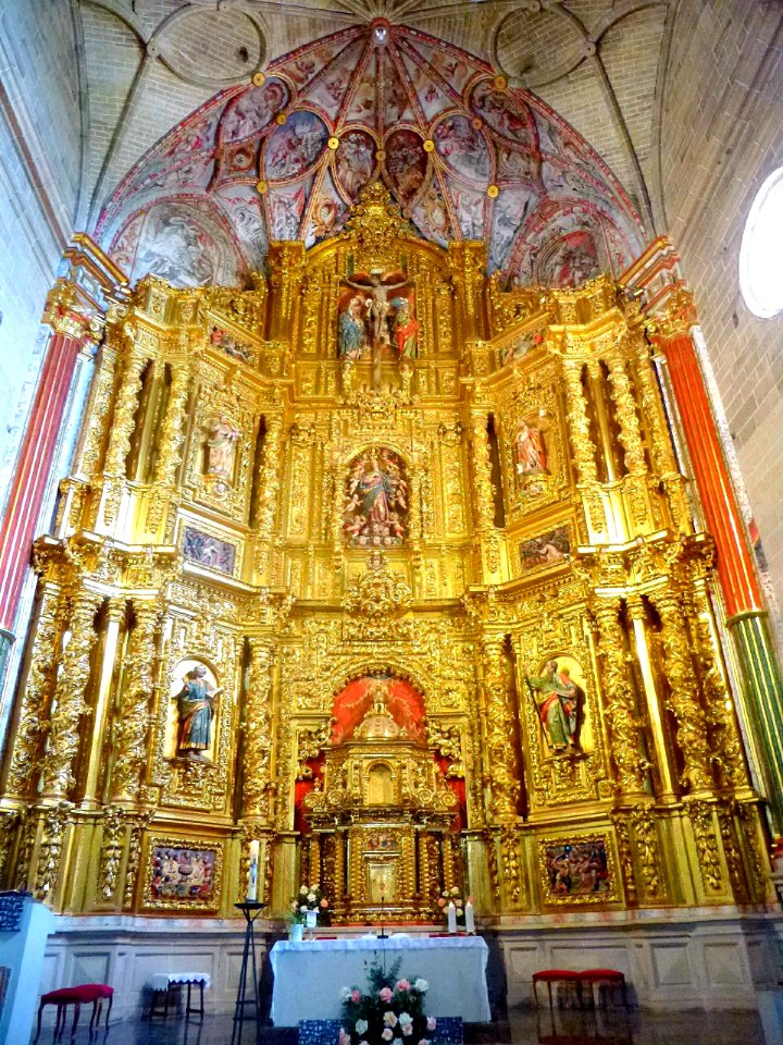 Samaniego - Iglesia de Nuestra señora de la Asunción, retablo mayor 02