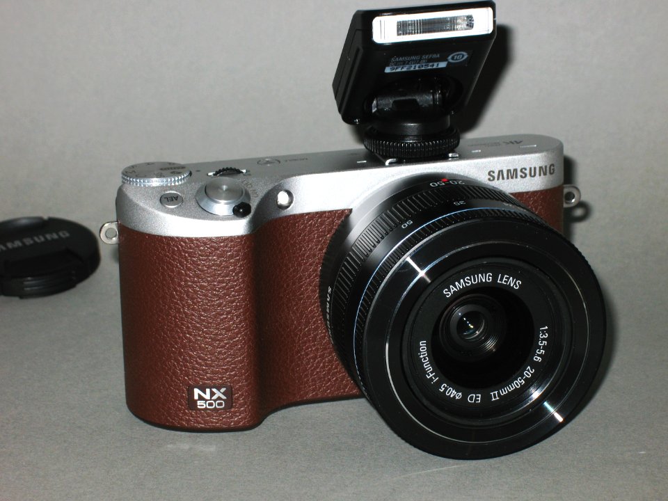 Samsung nx500 brown flash 2