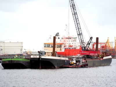 Sam Sam ENI 02318533 & Tommy (tugboat, 1947) & ENI 06003911, Port of Amsterdam