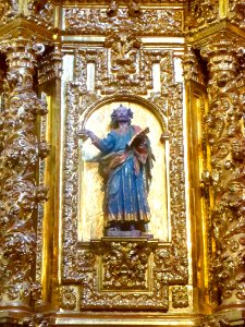 Samaniego - Iglesia de Nuestra señora de la Asunción, retablo mayor 05