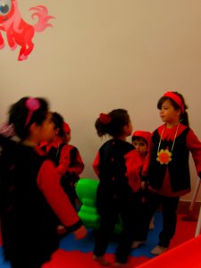 Sama Kindergarten and Elementary School - First day of Iranian new education year - for Kindergarten students and elementary school newcomers - Qods zone(town) - city of Nishapur 110