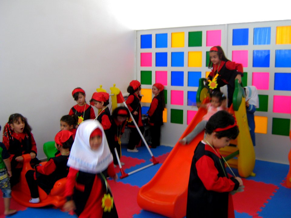 Sama Kindergarten and Elementary School - First day of Iranian new education year - for Kindergarten students and elementary school newcomers - Qods zone(town) - city of Nishapur 103