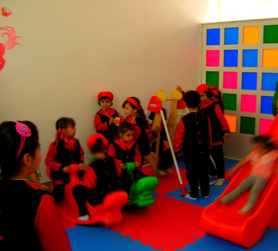 Sama Kindergarten and Elementary School - First day of Iranian new education year - for Kindergarten students and elementary school newcomers - Qods zone(town) - city of Nishapur 106
