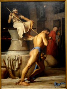 Samson and the Philistines by Carl Bloch - Statens Museum for Kunst - DSC08220