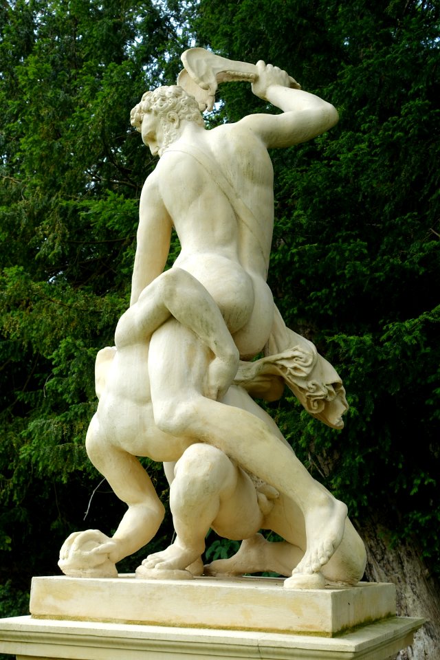 Samson and the Philistine - Stowe Gardens - Buckinghamshire, England - DSC07939