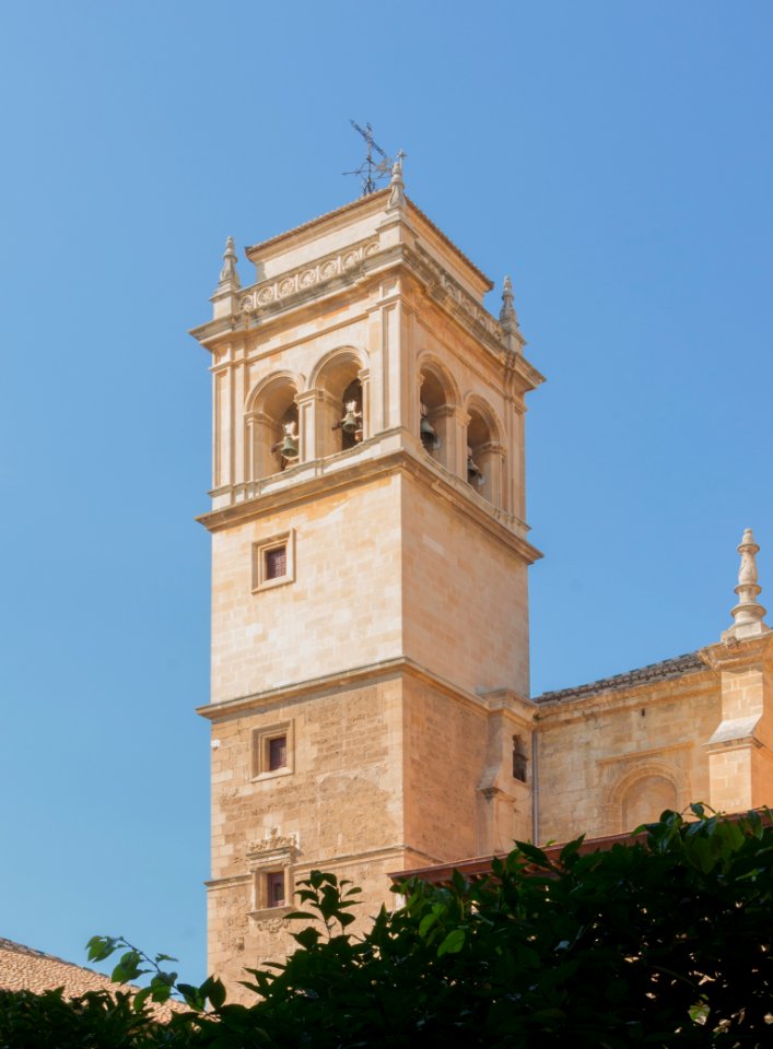 San Jeronimo monastery church Bell tower Granada Andalusia Spain