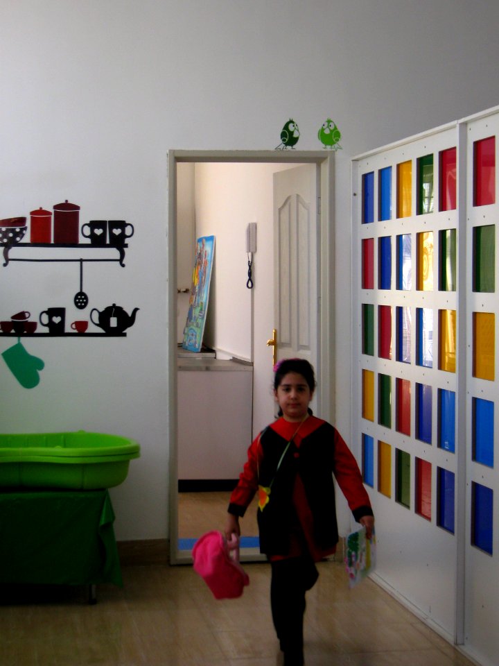 Sama Kindergarten and Elementary School - First day of Iranian new education year - for Kindergarten students and elementary school newcomers - Qods zone(town) - city of Nishapur 133