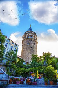 Istanbul sky light photo