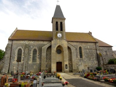 Samoussy (Aisne) église