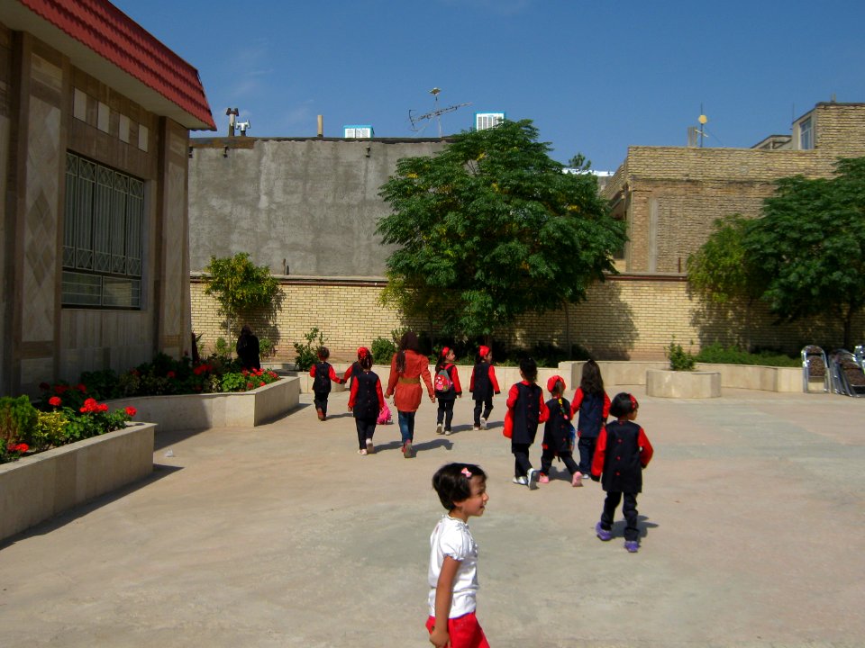 Sama Kindergarten and Elementary School - First day of Iranian new education year - for Kindergarten students and elementary school newcomers - Qods zone(town) - city of Nishapur 063