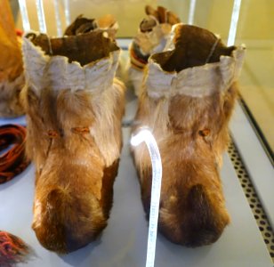 Sami shoes - Nordiska museet - Stockholm, Sweden - DSC09910