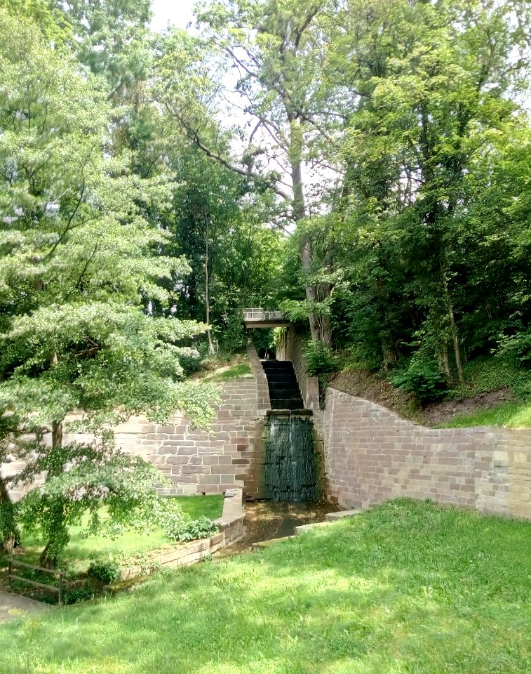 Salzach, Kloster Maulbronn, Auslass Tiefer See