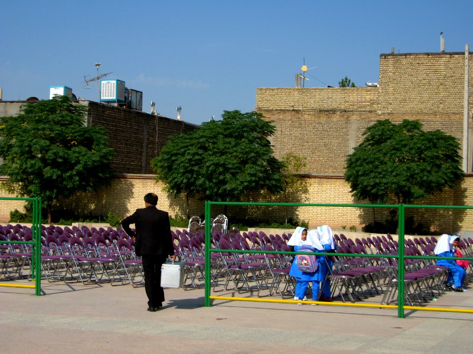 Sama Kindergarten and Elementary School - First day of Iranian new education year - for Kindergarten students and elementary school newcomers - Qods zone(town) - city of Nishapur 001
