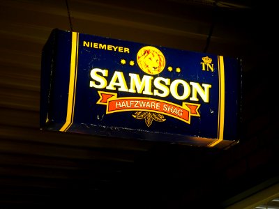 Samson lichtreklame