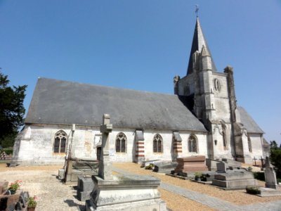 Saint-Jean-de-la-Neuville (Seine-Mar.) église extérieur (02)