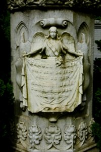 Samuel P. Allen detail - Mount Auburn Cemetery - DSC04092