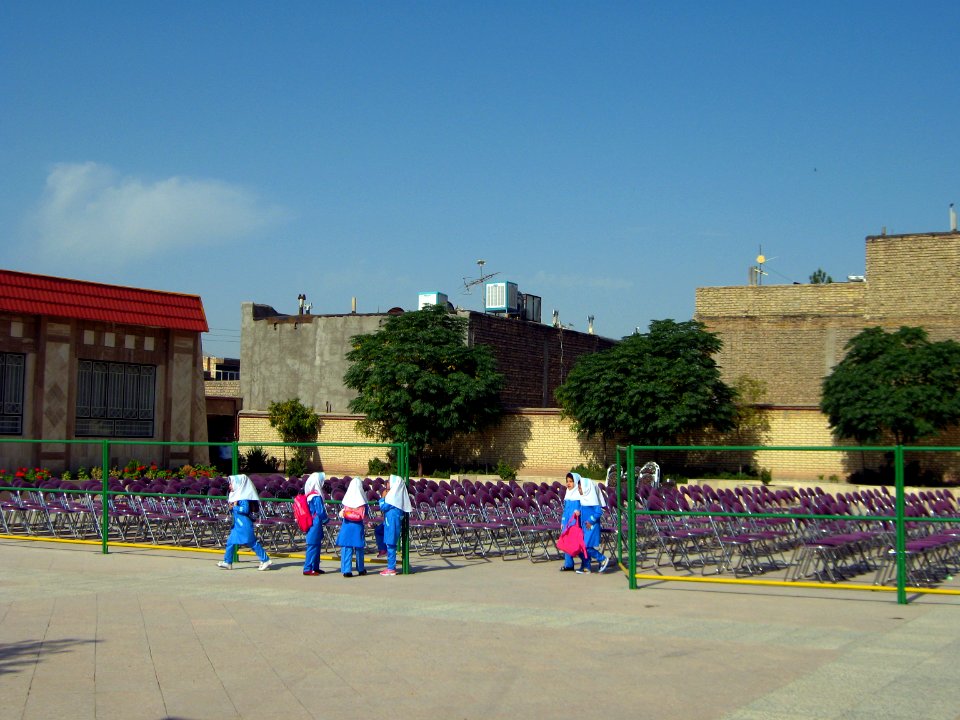 Sama Kindergarten and Elementary School - First day of Iranian new education year - for Kindergarten students and elementary school newcomers - Qods zone(town) - city of Nishapur 003