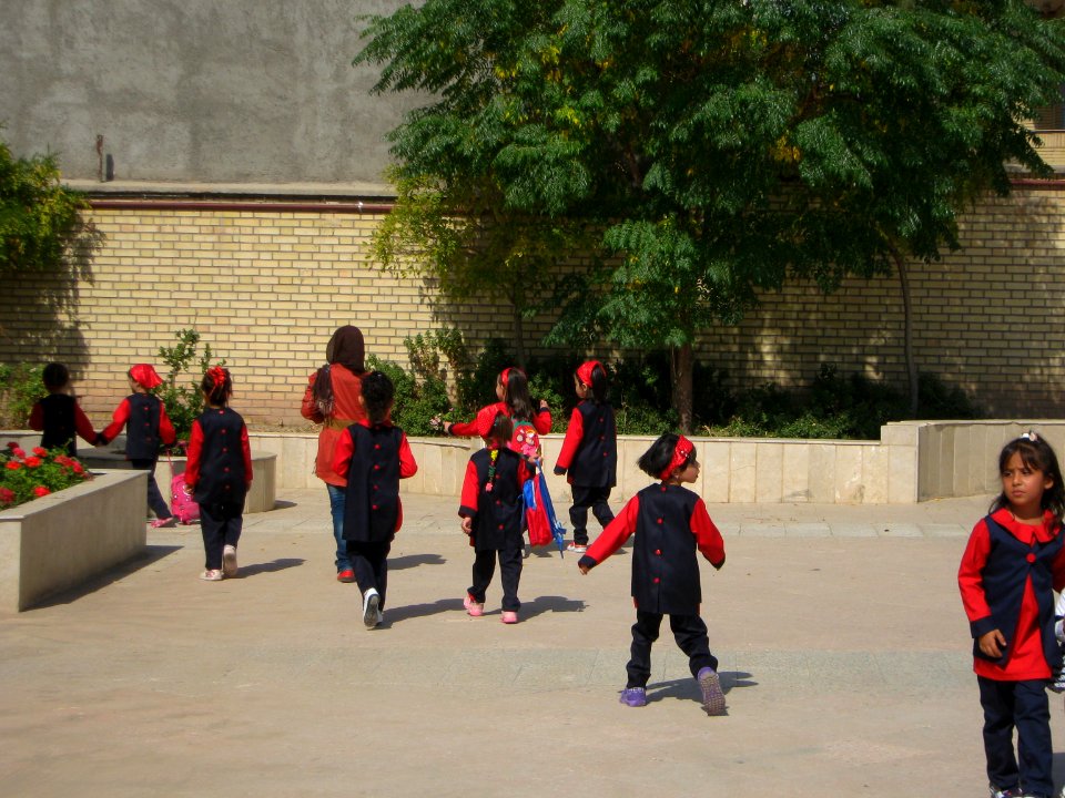 Sama Kindergarten and Elementary School - First day of Iranian new education year - for Kindergarten students and elementary school newcomers - Qods zone(town) - city of Nishapur 064