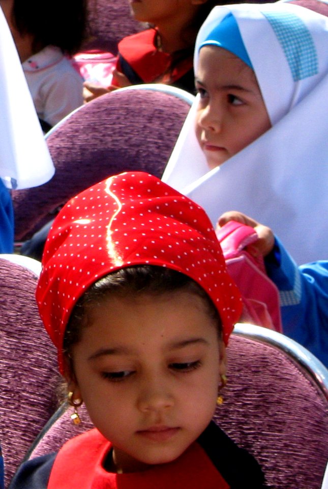 Sama Kindergarten and Elementary School - First day of Iranian new education year - for Kindergarten students and elementary school newcomers - Qods zone(town) - city of Nishapur 037