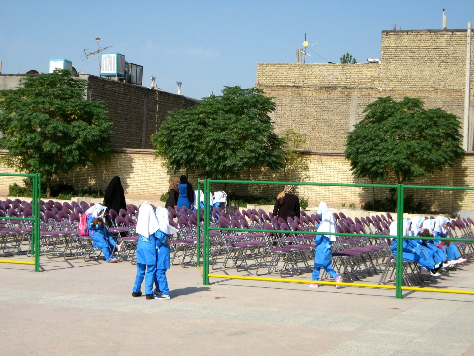 Sama Kindergarten and Elementary School - First day of Iranian new education year - for Kindergarten students and elementary school newcomers - Qods zone(town) - city of Nishapur 009