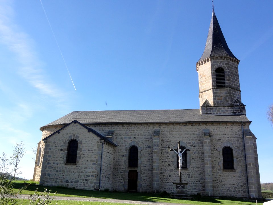 Saint-Julien-la-Geneste (Puy-de-Dôme) église Saint Blaise (02)