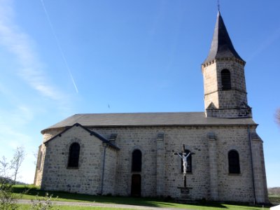Saint-Julien-la-Geneste (Puy-de-Dôme) église Saint Blaise (02)