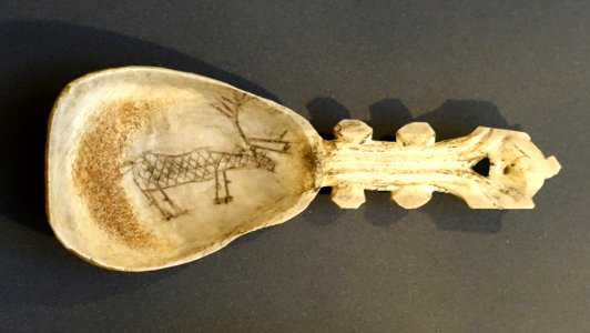 Sami spoon - Nordiska museet - Stockholm, Sweden - DSC09935