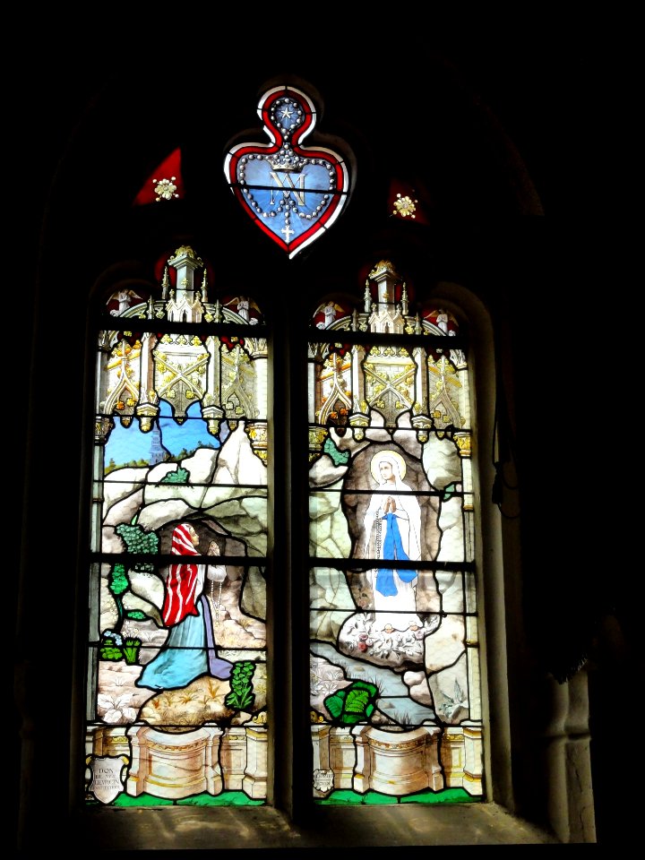 Saint-Jean-de-la-Neuville (Seine-Mar.) église, vitrail 06