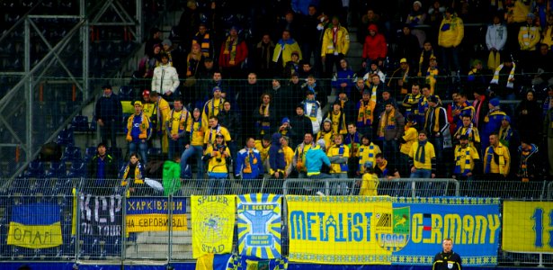 Salzburg Charkiv Supporters Metalist Charkiv1411