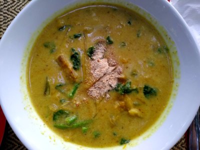Samlor Korko Khmer at Peace Cafe