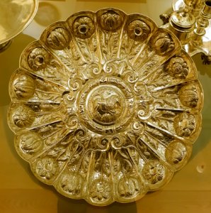 Salver, Rome, Italy, c. 1709, silver - Museu Nacional de Soares dos Reis - Porto, Portugal - DSC00512