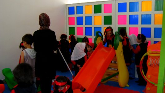 Sama Kindergarten and Elementary School - First day of Iranian new education year - for Kindergarten students and elementary school newcomers - Qods zone(town) - city of Nishapur 067