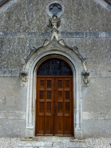 Saint-Léger-de-Rôtes (Eure, Fr) portail St-Léger